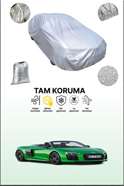 dokaca غطاء سيارة رمادي متوافق مع أودي R8 V10 سبايدر 2016 - 2018، غطاء سيارة،...