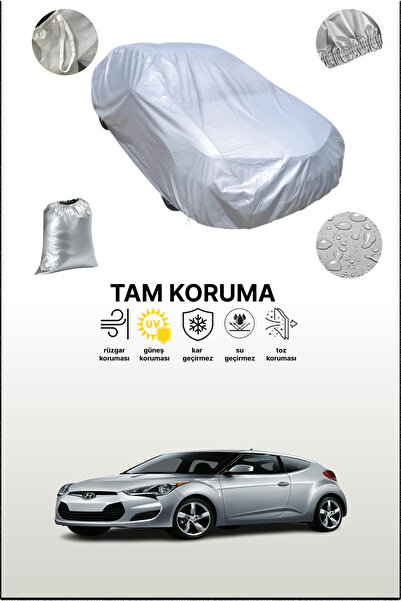 dokaca غطاء سيارة رمادي متوافق مع هيونداي فيلوستر 2011 - 2018، غطاء سيارة، غطاء واقي