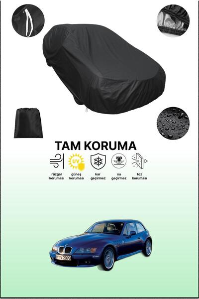 dokaca غطاء سيارة أسود متوافق مع بي إم دبليو زد 3 كوبيه، غطاء واقي، غطاء سيارة
