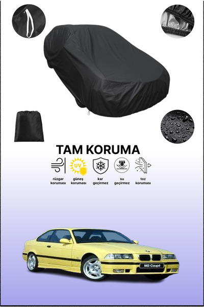 dokaca غطاء سيارة متوافق مع بي إم دبليو إم 3 كوبيه (إي 36) 1992 - 1998، غطاء واقي، غطاء سيارة