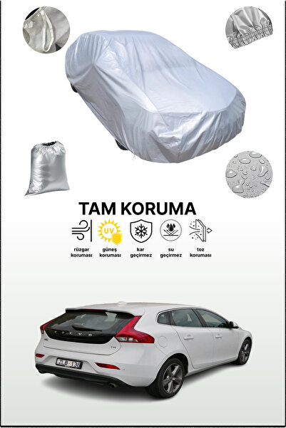 dokaca غطاء سيارة رمادي متوافق مع فولفو V40 كروس كانتري 2012 - 2016، غطاء سيا...