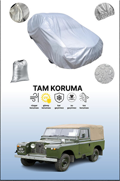 dokaca غطاء سيارة متوافق مع سلسلة لاند روفر 2A باللون الرمادي، غطاء سيارة، غط...