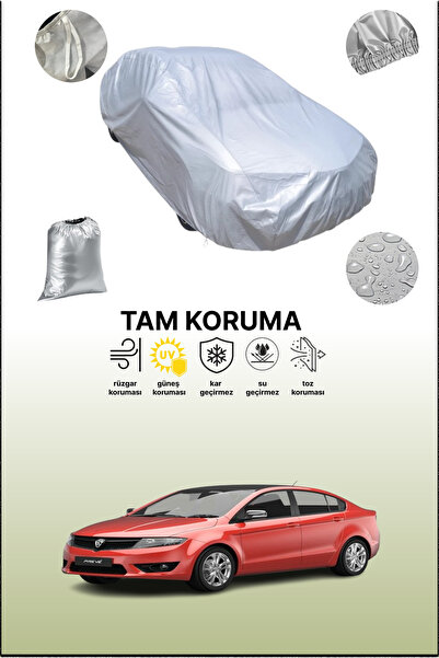 dokaca غطاء سيارة رمادي متوافق مع بروتون بريف، غطاء سيارة، غطاء واقي