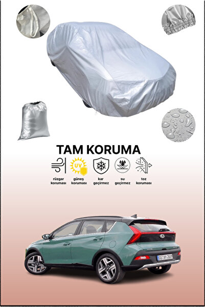 dokaca Gri Hyundai Bayon Uyumlu Oto Branda, Araba Brandası, Koruyucu Örtü