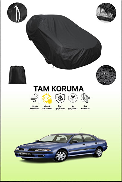 dokaca غطاء سيارة ميتسوبيشي كاريزما أسود متوافق، غطاء واقي، غطاء سيارة