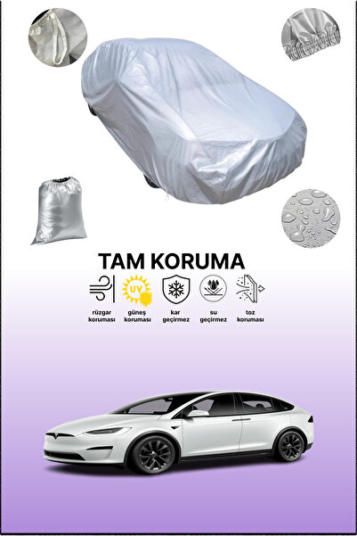 dokaca غطاء سيارة متوافق مع سيارة تيسلا موديل x 2015 - 2021، غطاء سيارة، غطاء...