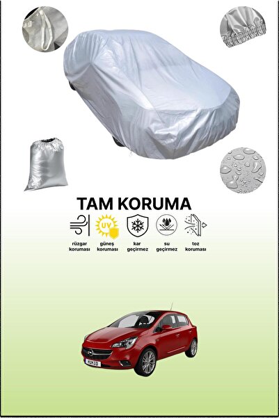 dokaca غطاء سيارة رمادي متوافق مع أوبل كورسا إي ذات الخمسة أبواب، غطاء سيارة،...