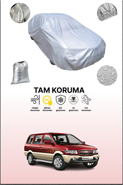 dokaca غطاء سيارة رمادي متوافق مع شيفروليه تافيرا، غطاء سيارة، غطاء واقي