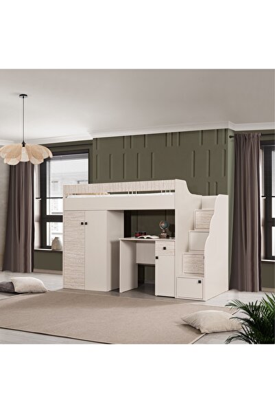 teknikgenç odası STORY RANZA DOLAP ÇALIŞMA MASASI