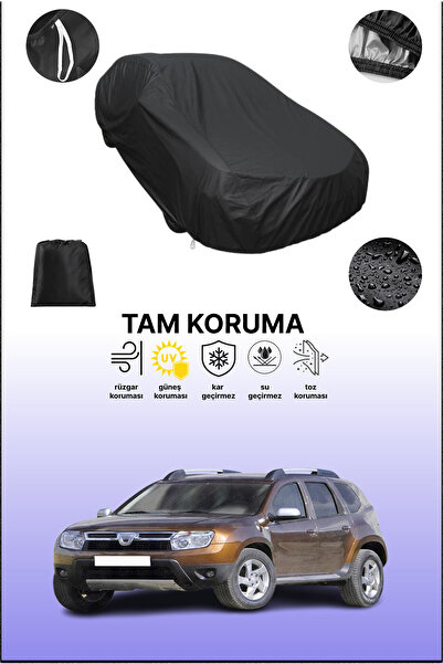 dokaca غطاء سيارة متوافق مع داسيا داستر 2010 - 2013، غطاء واقي، غطاء سيارة أسود