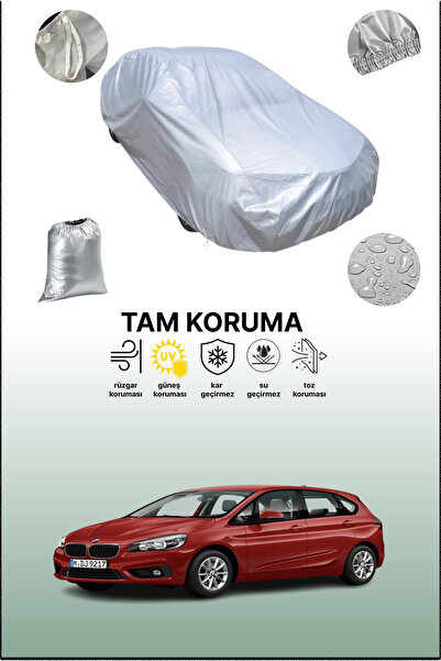 dokaca غطاء سيارة رمادي متوافق مع بي إم دبليو الفئة الثانية أكتيف تورر (F45) 2014 - 2018، غطاء سيارة، غطاء واقي