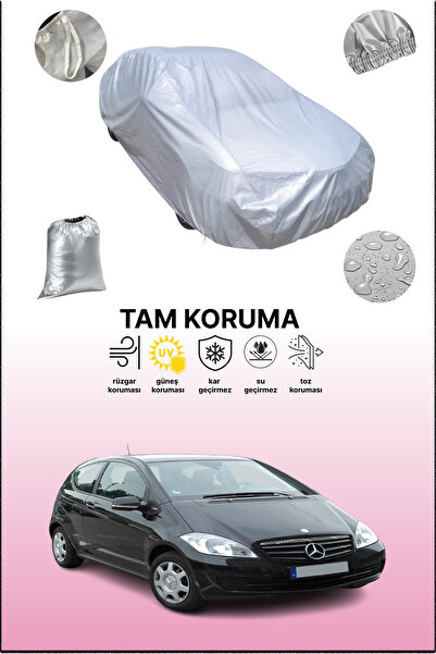 dokaca غطاء سيارة رمادي متوافق مع مرسيدس الفئة A كوبيه (W169) 2008 - 2012، غطاء سيارة، غطاء واقي