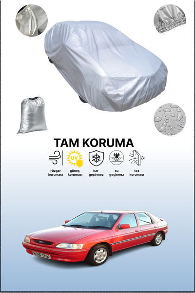 dokaca غطاء سيارة رمادي متوافق مع فورد أوريون 3، غطاء سيارة، غطاء واقي