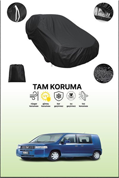 dokaca Black Honda Mobilio 2001 - 2004 Compatible Car Tarpaulin, Protective C...