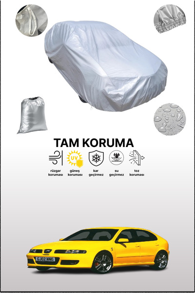 dokaca غطاء سيارة رمادي متوافق مع سيات ليون كوبرا آر 2002 - 2005، غطاء سيارة،...