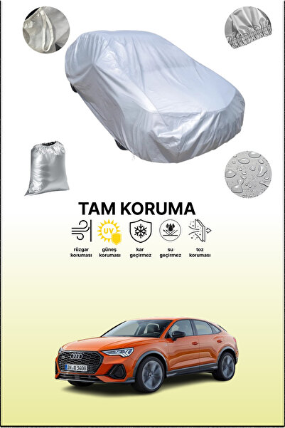 dokaca غطاء سيارة رمادي متوافق مع أودي Q3 سبورتباك 2019 - 2021، غطاء سيارة، غطاء واقي