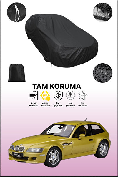 dokaca غطاء سيارة أسود متوافق مع بي إم دبليو زد 3 إم كوبيه، غطاء واقي، غطاء س...