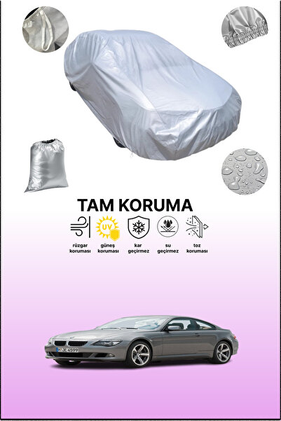 dokaca غطاء سيارة رمادي متوافق مع بي إم دبليو الفئة السادسة كوبيه (E63) 2007 - 2011، غطاء سيارة، غطاء واقي