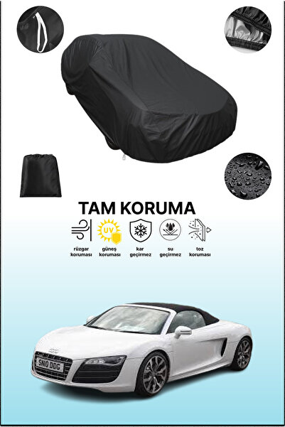 dokaca غطاء سيارة متوافق مع أودي R8 V8 سبايدر 2010 - 2013، أسود اللون، غطاء و...