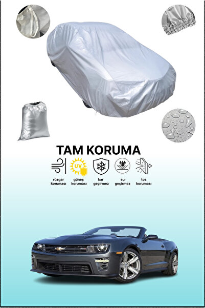 dokaca غطاء سيارة رمادي متوافق مع شيفروليه كامارو كابريوليه 2011 - 2013، غطاء...