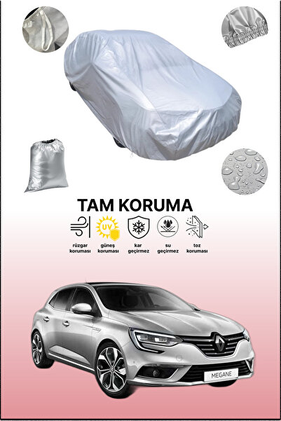 dokaca غطاء سيارة رمادي متوافق مع سيارة رينو ميجان هاتشباك، غطاء سيارة، غطاء ...