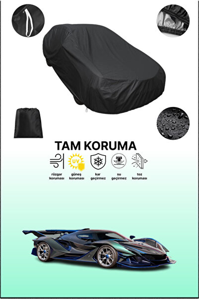 dokaca غطاء سيارة أسود متوافق مع أبولو، غطاء واقي، غطاء سيارة