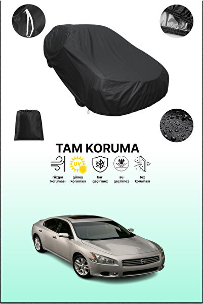 dokaca غطاء سيارة متوافق مع نيسان ماكسيما 2009 - 2016، أسود اللون، غطاء واقي،...