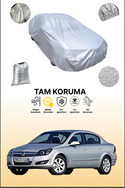 dokaca غطاء سيارة متوافق مع سيارة أوبل أسترا سيدان باللون الرمادي، غطاء سيارة...