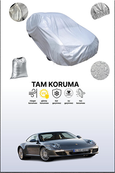 dokaca غطاء سيارة بورش 911 كاريرا (997) 2008 - 2012 رمادي اللون، متوافق مع غط...