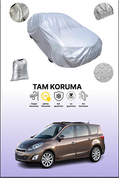 dokaca غطاء سيارة رمادي متوافق مع رينو جراند سينيك 2009 - 2013، غطاء سيارة، غ...