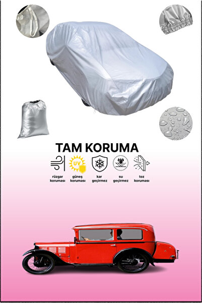 dokaca غطاء سيارة رمادي متوافق مع بي إم دبليو 3/15 موديلات 1929 - 1932، غطاء سيارة، غطاء واقي