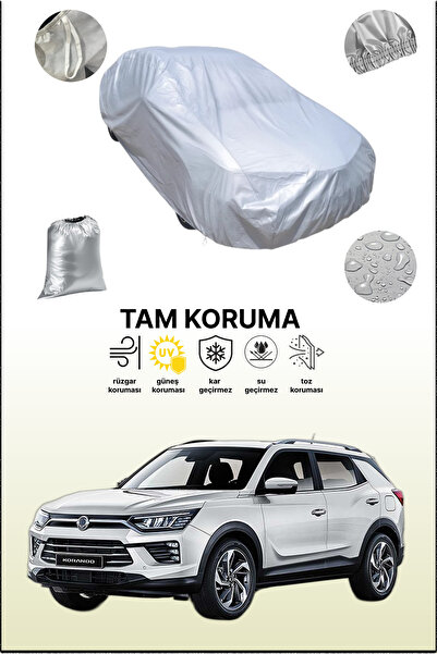 dokaca غطاء سيارة رمادي متوافق مع سانغ يونغ ريكستون 1، غطاء سيارة، غطاء واقي