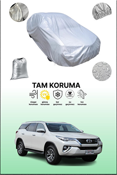 dokaca غطاء سيارة رمادي متوافق مع تويوتا فورتشنر 2015 - 2021، غطاء سيارة، غطا...