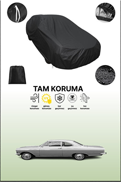 dokaca غطاء سيارة متوافق مع سيارة أوبل ريكورد بي كوبيه باللون الأسود، غطاء حم...