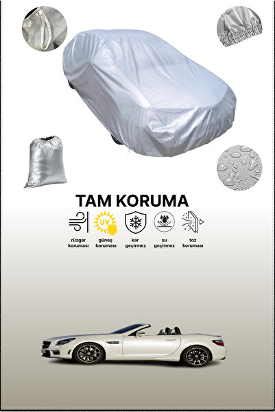 dokaca غطاء سيارة رمادي متوافق مع مرسيدس SLK 55 AMG (R172) 2012 - 2016، غطاء ...