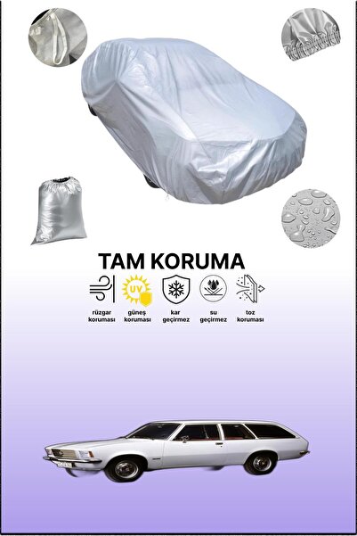 dokaca غطاء سيارة رمادي متوافق مع أوبل ريكورد دي كارافان، غطاء سيارة، غطاء واقي