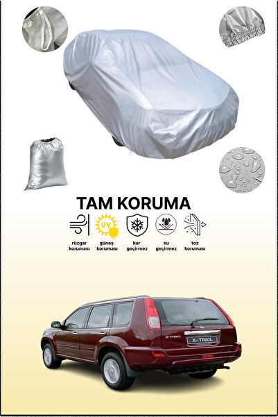 dokaca غطاء سيارة رمادي متوافق مع نيسان إكس-تريل 2001 - 2003، غطاء سيارة، غطا...