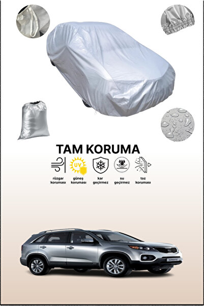 dokaca غطاء سيارة رمادي متوافق مع كيا سورينتو 2009 - 2014، غطاء سيارة، غطاء واقي