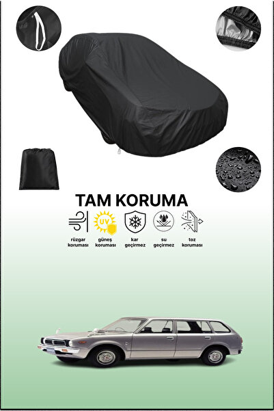 dokaca غطاء سيارة متوافق مع سيارة هوندا سيفيك 1 واجن باللون الأسود، غطاء واقي...