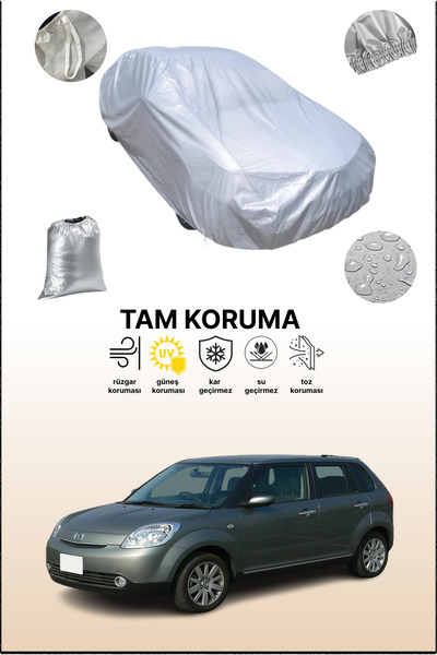 dokaca غطاء سيارة رمادي متوافق مع مازدا فيريسا 2004 - 2021، غطاء سيارة، غطاء ...