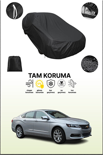dokaca غطاء سيارة متوافق مع شيفروليه إمبالا X باللون الأسود، غطاء واقي، غطاء ...
