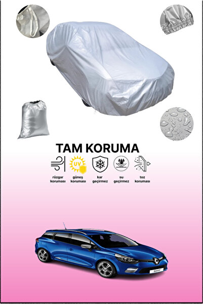 dokaca غطاء سيارة رمادي متوافق مع رينو كليو إستيت 2016 - 2021، غطاء سيارة، غط...