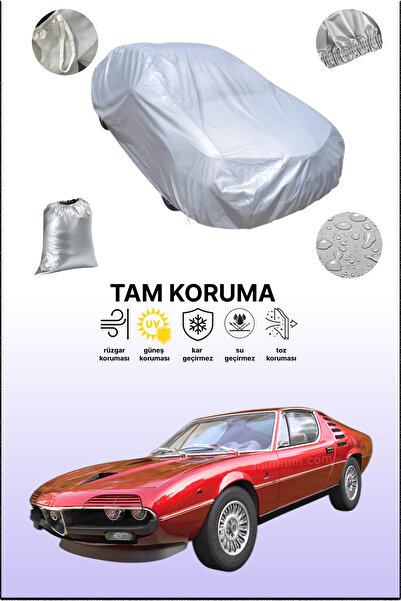 dokaca غطاء سيارة رمادي ألفا روميو مونتريال 1970 - 1977 متوافق مع السيارات، غ...