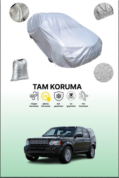 dokaca غطاء سيارة رمادي متوافق مع لاند روفر ديسكفري - Lr4 2009 - 2013، غطاء س...