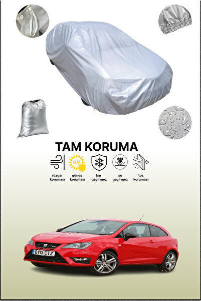 dokaca غطاء سيارة رمادي متوافق مع سيات إيبيزا سبورت كوبيه (إس سي) 2008 - 2017...