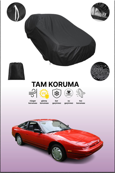 dokaca غطاء سيارة أسود متوافق مع نيسان بلوبيرد، غطاء واقي، غطاء سيارة