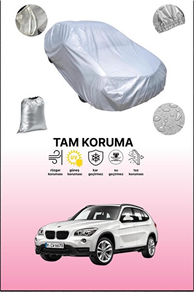 dokaca غطاء سيارة رمادي متوافق مع بي إم دبليو إكس 1، غطاء سيارة، غطاء واقي