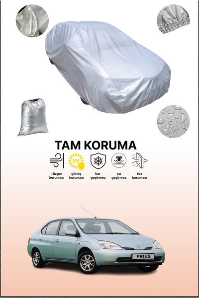 dokaca غطاء سيارة تويوتا بريوس رمادي اللون متوافق مع موديلات 1997 - 2004، غطا...