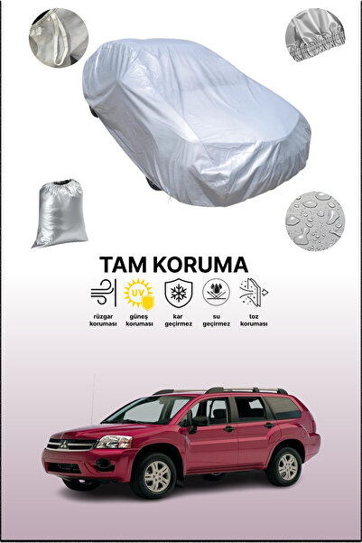 dokaca غطاء سيارة متوافق مع ميتسوبيشي إنديفور باللون الرمادي، غطاء سيارة، غطاء واقي