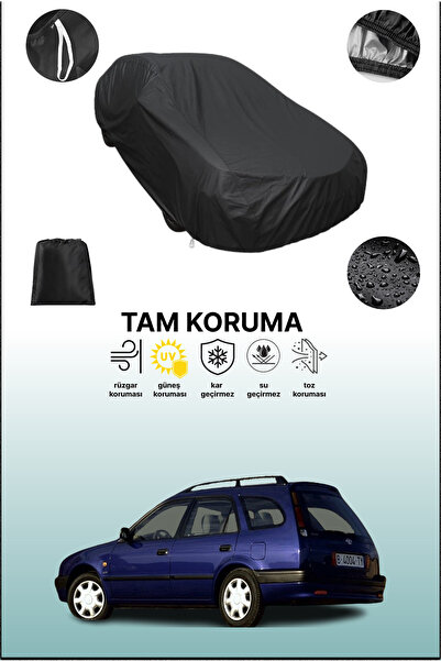 dokaca غطاء سيارة متوافق مع تويوتا كورولا واجن 2000 - 2002، أسود اللون، غطاء ...